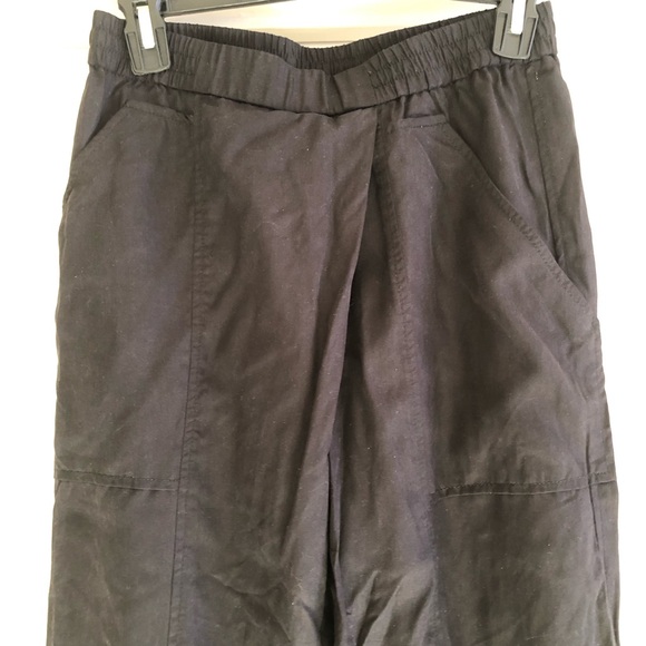 ❤️BCBG MaxAzria Black Wrap Front Pants Jarred Size XS - Picture 4 of 9